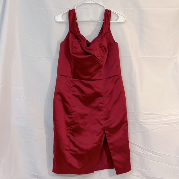 Red  Women’s Dress S924 main image 0